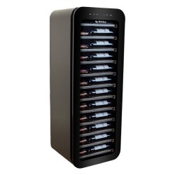 By Kitchen WC-34B1 Винный шкаф с выдвижной полкой, черный - By Kitchen