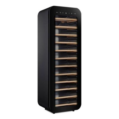 By Kitchen WC.34BK Kayar Raflı Şarap Dolabı, Siyah - 1