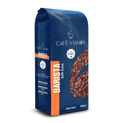 Cafe Vianos Barista Caffe Crema Çekirdek Kahve, 1000 gr - 1