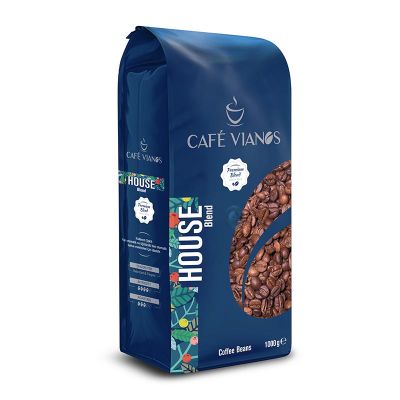 Cafe Vianos House Blend Çekirdek Kahve, 1000 gr - 1