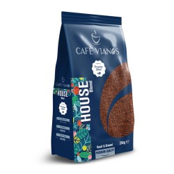 Cafe Vianos House Blend Filter Coffee, 250 gr - Cafe Vianos