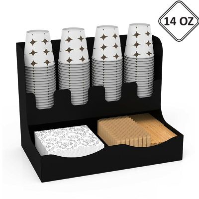 Cafemarkt 16 Oz Bardak Uyumlu Çay ve Kahve Organizasyon Standı - 1