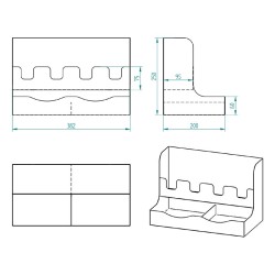Cafemarkt Совместимая подставка для организации чая и кофе с чашкой на 16 унций - 7