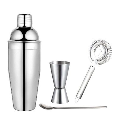 Cafemarkt 4 Parça Bar Kokteyl Hazırlama Seti, 750 ml - 1