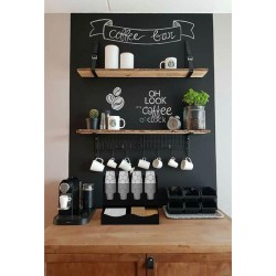 Cafemarkt 8 Oz Bardak Uyumlu Karton Bardak Standı, 32x20x25 cm, Siyah - Cafemarkt (1)