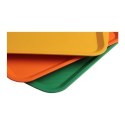 صينية خدمة Cafemarkt ABS، 27 × 36 سم، أحمر - 3