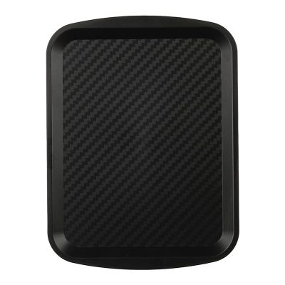 Cafemarkt ABS Servis Tepsisi, 27x36 cm, Siyah - Cafemarkt