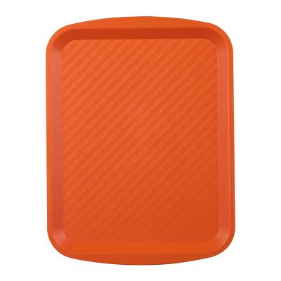 Cafemarkt ABS Servis Tepsisi, 27x36 cm, Turuncu - 1