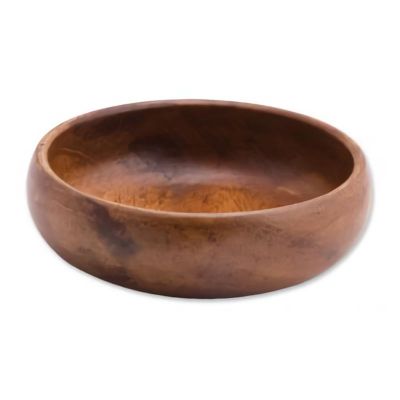 Epinox Akasya Yuvarlak Ahşap Kuruyemişlik, 10 cm - 1