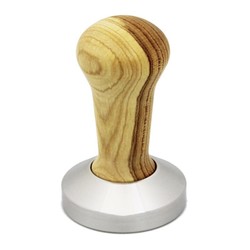 Cafemarkt Apricot Tamper, Wooden Handle, 51 mm - 1