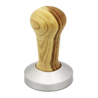 Cafemarkt Apricot Tamper, Wooden Handle, 58 mm - Cafemarkt