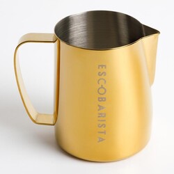 Escobarista Barista Space Latte Pitcher, 600 ml, Altın - Thumbnail
