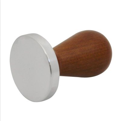 Cafemarkt Beech Tamper, Wooden Handle, 58 mm - Cafemarkt