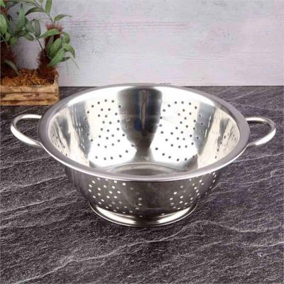 Epinox MS-30 Çelik Makarna Süzgeci, 30 cm - 3
