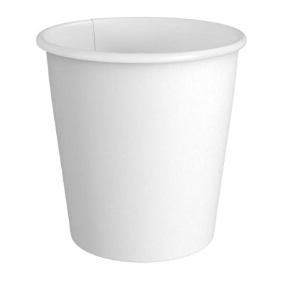 Cafemarkt Çift Katman Sıcak İçecek Karton Bardak, 8 oz, Beyaz - 1