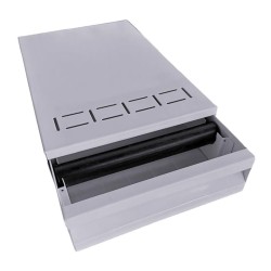Cafemarkt Coffee Paste Drawer Knock Box, Grey - Baristic