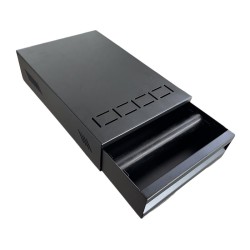 Cafemarkt Coffee Pulp Drawer Knock Box, Black - Cafemarkt