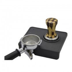 Baristic Deco Checker Tamper, 58 mm, Black - 3
