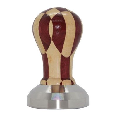 Cafemarkt Deco Dama Tamper, 51 mm, Kırmızı - 1