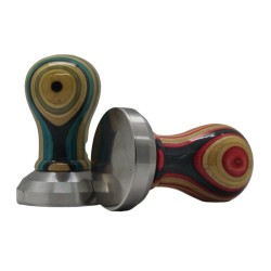 Cafemarkt Deco Deck Tamper, 58 mm, Mixed Pattern - 6