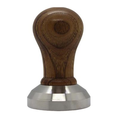 Cafemarkt Deco Klasik Tamper, 57 mm, Koyu Ceviz - 1