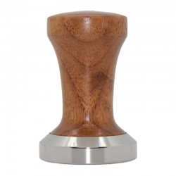 Cafemarkt Deco Tamper, 58 mm, Ceviz - Thumbnail