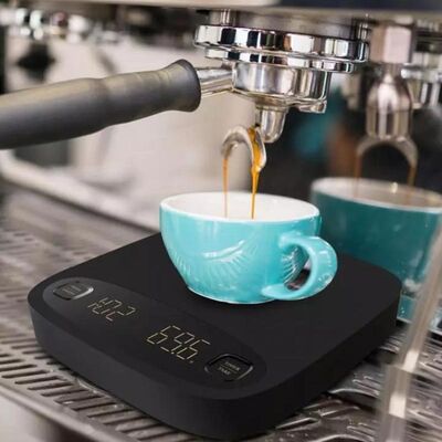 Escobarista Dijital Hassas Tartı, Led Ekranlı, Demleme Profilli - 5