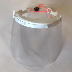 Cafemarkt Face Protective Visor with Orange Band - Cafemarkt