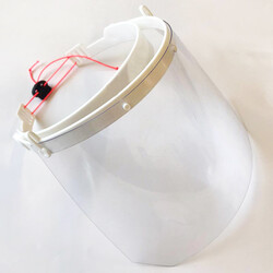 Cafemarkt Face Protective Visor with Orange Band - Cafemarkt (1)