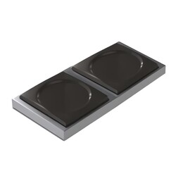 Cafemarkt İkili Filtre Kahve Cam Pot Isıtıcı - Cafemarkt