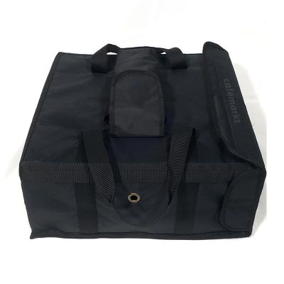 Cafemarkt Сумка для переноски пиццы большого размера, усиленная, 45x45x20 см - Cafemarkt