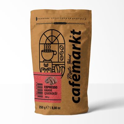 Cafemarkt Mystic Blend Espresso Coffee Bean, 250 gr - Cafemarkt