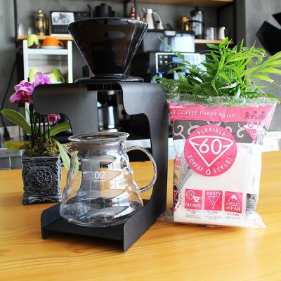 Cafemarkt Prestij Standlı V60 Kahve Demleme Seti - 1