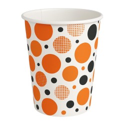 Cafemarkt Однослойный картонный стакан для холодных напитков, 12 унций, белый - Cafemarkt