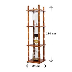 Epinox SKK-03 Soğuk Kahve Demleme Cold Brew Seti, 3000 ml, Kahverengi - Thumbnail