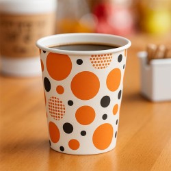 Cafemarkt Tek Katman Soğuk İçecek Karton Bardak, 12 oz, Beyaz - Thumbnail