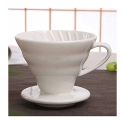 Epinox FSB-2 Seramik V60 Dripper, Beyaz - Epinox (1)