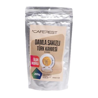 Caferest Damla Sakızlı Öğütülmüş Türk Kahvesi, 200 gr - 1
