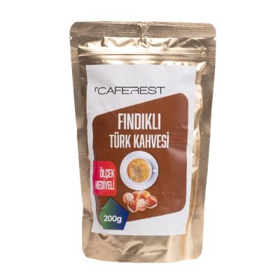 Caferest Fındıklı Öğütülmüş Türk Kahvesi, 200 gr - 1