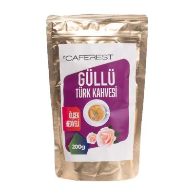 Caferest Güllü Öğütülmüş Türk Kahvesi, 200 gr - 1