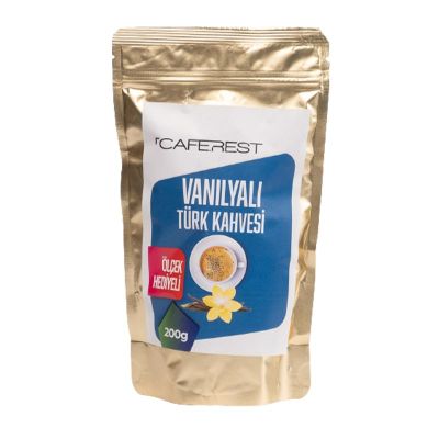 Caferest Vanilyalı Öğütülmüş Türk Kahvesi, 200 gr - 1