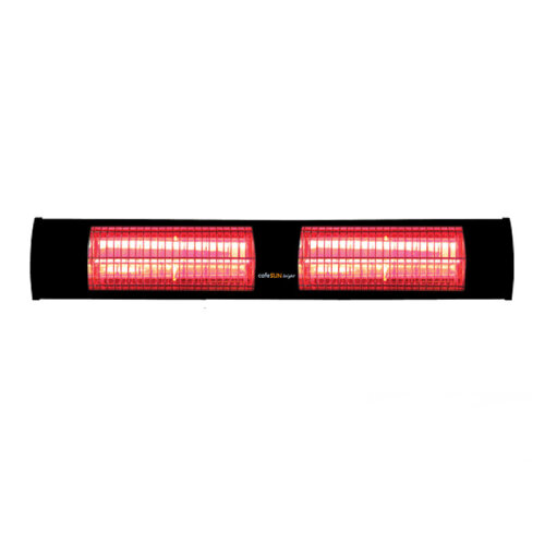 Cafesun Bright Cafe Type Heater, 2x2000 W, Black - 1