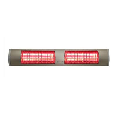 Cafesun Long Bright Cafe Tipi Isıtıcı, 2x1500 W, Inox - 1