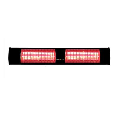 Cafesun Long Bright Cafe Tipi Isıtıcı, 2x1500 W, Siyah - 1