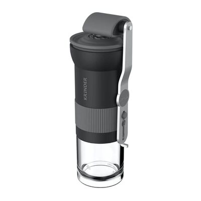 Cafflano Krinder Manual Coffee Grinder, Black - Cafflano