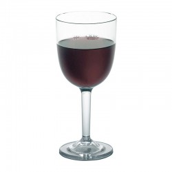Cambro Aliso Wine Glass, Polycarbonate, Unbreakable - Cambro