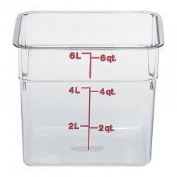 Cambro Camsquare Storage Container, 5.7 L - Cambro