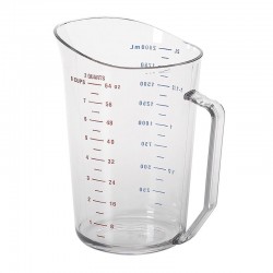 Cambro Camwear Measuring Cup, Polycarbonate, 2 L - Cambro