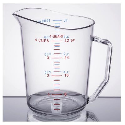 Cambro Camwear Ölçü Kabı, Polikarbon, 1 L - 1