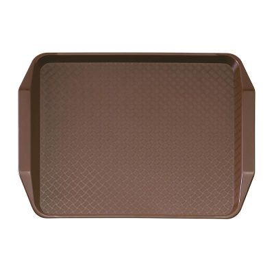 Cambro Fast Food Tepsi, 30x41 cm, Kulplu, Kahverengi - 1